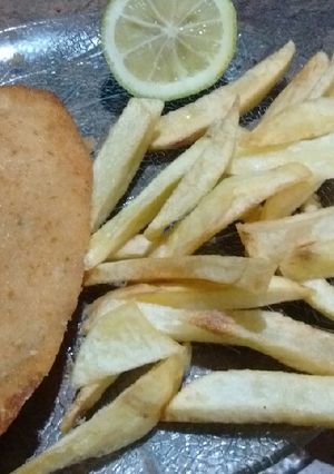 Una foto de Papas fritas bien sequitas y crocantes