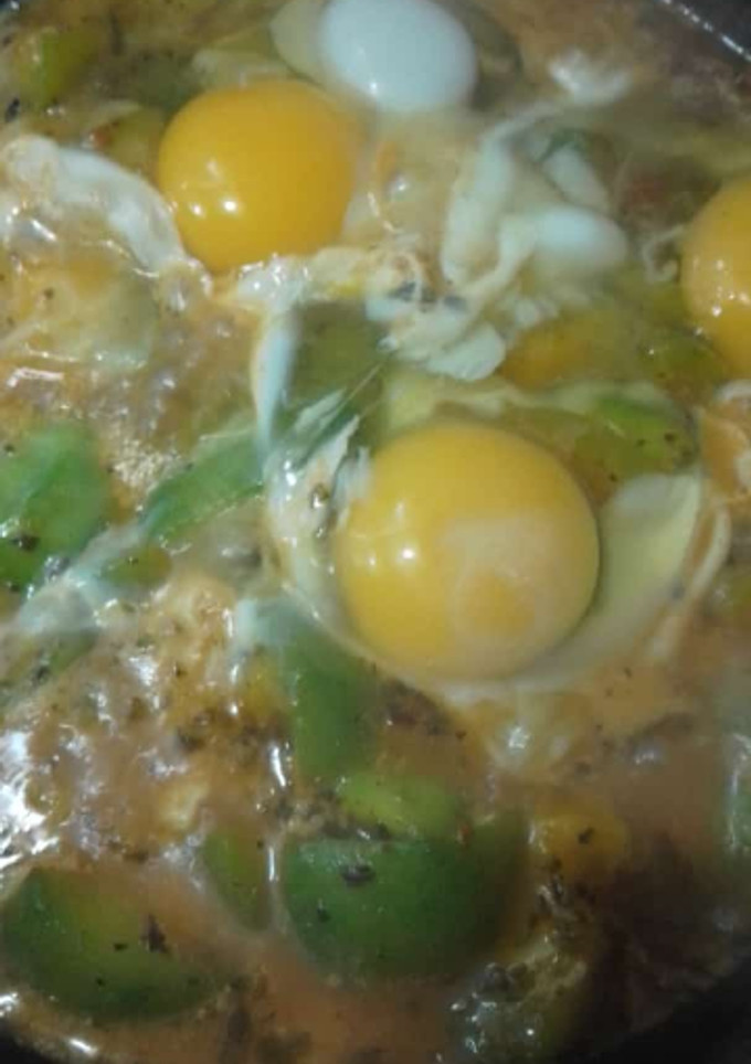 Una foto de Zapallitos revueltos con huevos