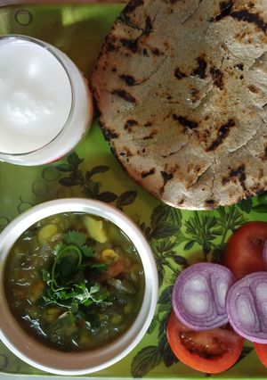 A picture of Hari bhari sabji.