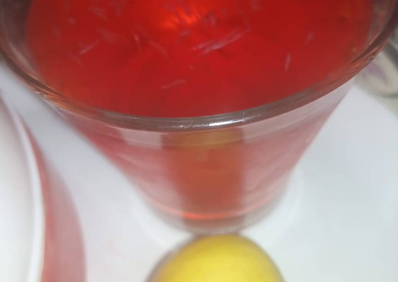 Thanda thar Rooh Afza With lemon