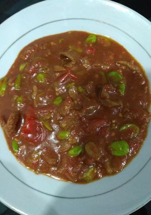 Foto resep Petai masak daging sapi