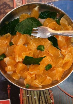 A picture of Orange Masala.