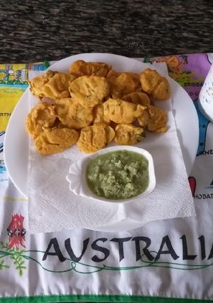 A picture of Maru Bhajiya #5 or less ingredients recipe contest.