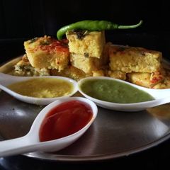 A picture of Mix dal dhokla.