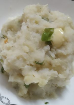 A picture of Mashed cauliflower.