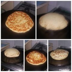 Soft yeast chapati#author marathon A picture of Soft yeast chapati#author marathon.