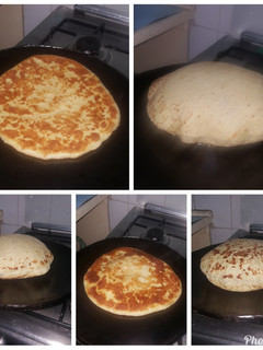 A picture of Soft yeast chapati#author marathon.