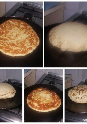 A picture of Soft yeast chapati#author marathon.