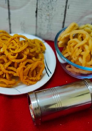 A picture of Potato murukku #FM #W3.