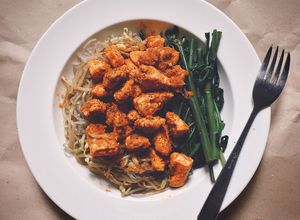 Hình của món 🍽 Miến Trộn Ức Gà Cay Eat Clean.