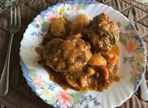 Una foto de Rabo de res guisado