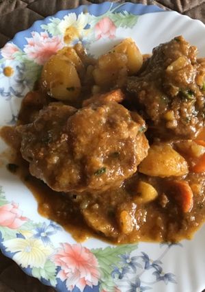 Una foto de Rabo de res guisado