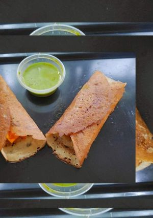 A picture of Millets - Mini Masala Dosa 😍.