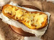 Una foto de arroz bechamel