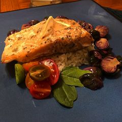 A picture of Parchment Baked Salmon.