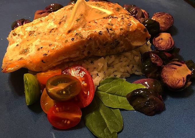 Recipe of Award-winning Parchment Baked Salmon