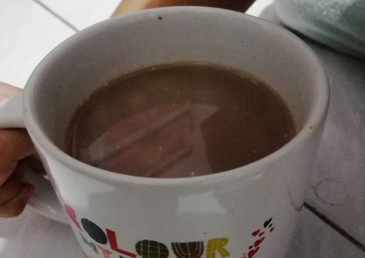 Resep Hot chocolate milk Anti Gagal