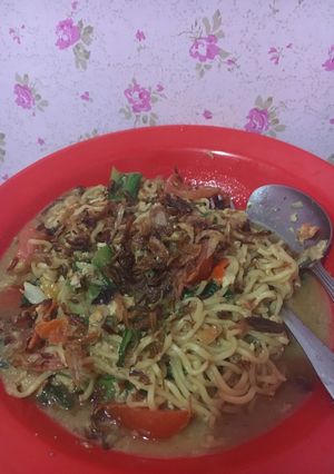 Foto resep Mie nyemek/ mie super simpel/mie enak