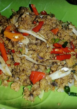 Foto resep Tumis Oncom Teri