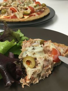 Una foto de Masa pizza fit