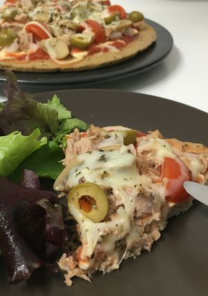 Una foto de Masa pizza fit