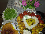 🐤🐤جوجه کباب تابه ای من برای اولین بار🐤🐤