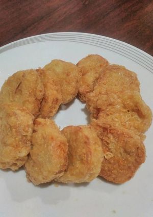 Foto resep Ayam keju gulung telur
