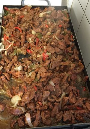 Una foto de Carne para tacos