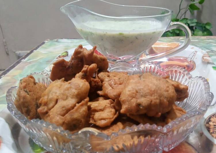 Chicken &amp; vegetbal pakora