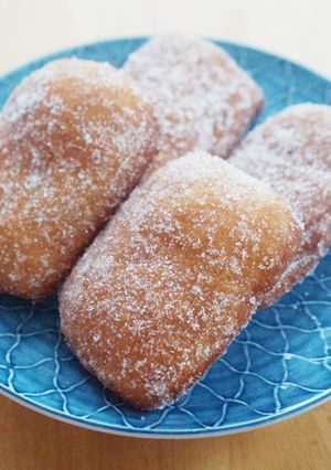 Foto resep Donat gula jaman dulu, Empuk! bahan simple!