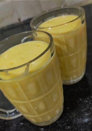 A picture of Mango lassi.