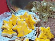 Una foto de alfajor de navidad