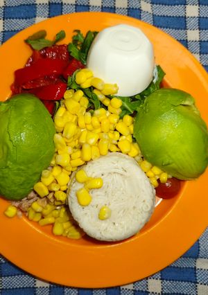 Una foto de Ensalada Saludable y Fresca