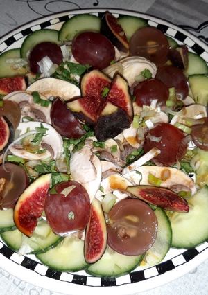 Une photo de Salade d'automne