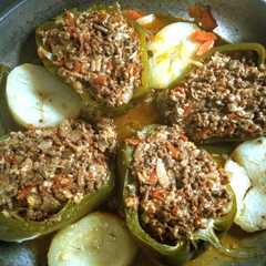 Una foto de Ajíes rellenos