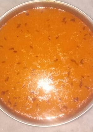 A picture of Dahi Aloo.