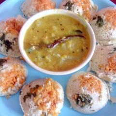 Oats idli A picture of Oats idli.