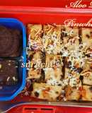 Aloo Paratha Pinwheel Bites
