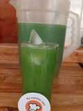 Agua de guayaba, espinaca y limón