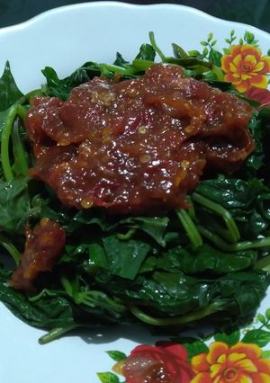 Foto resep Brambang asem daun ubi