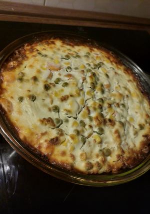 Mexikói rakott rizses hús recept fotója