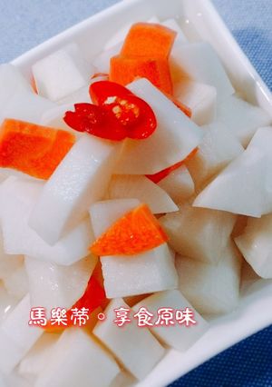 蘿蔔水泡菜 的食譜成品照片