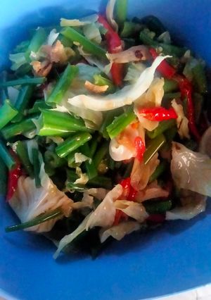 Foto resep Tumis kembang bawang merah (putut)