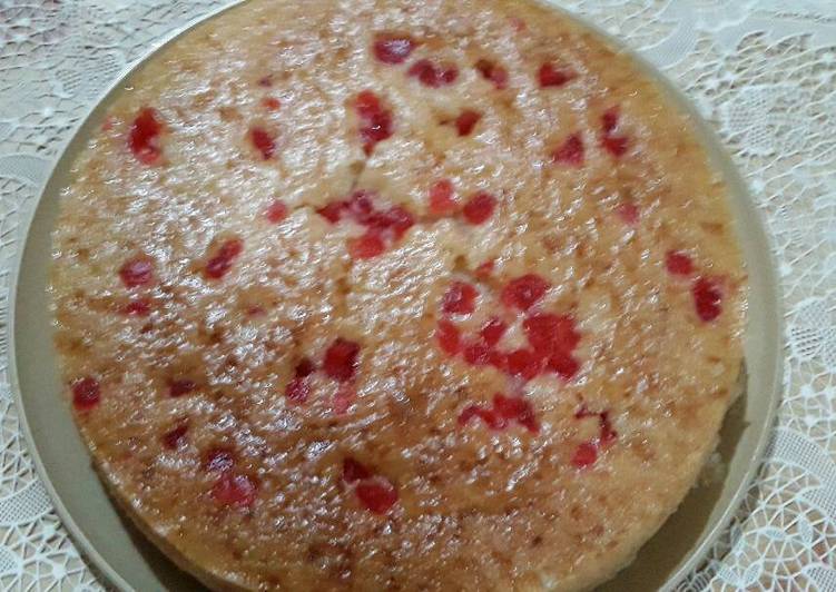 Steps to Make Award-winning Eggless Tutti Frutti cake