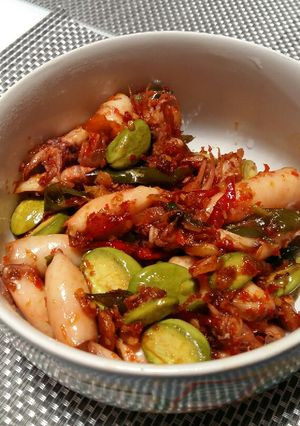 Foto resep Cumi Asin Pete