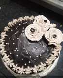 Chocolate icing cake