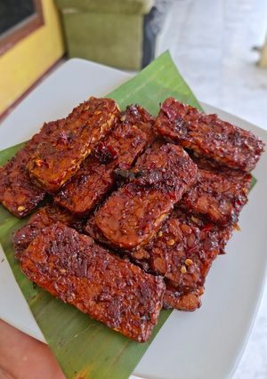 Foto resep 1198. Tempe bakar
