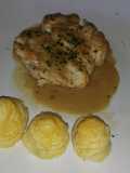 Pechugas de pollo al ajillo