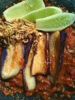 Foto resep Terong Teri Penyet Sambel Terasi