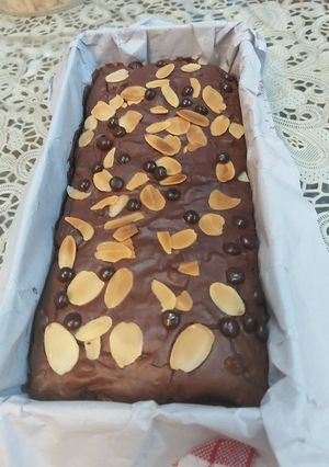 Foto resep Brownies panggang choco almond